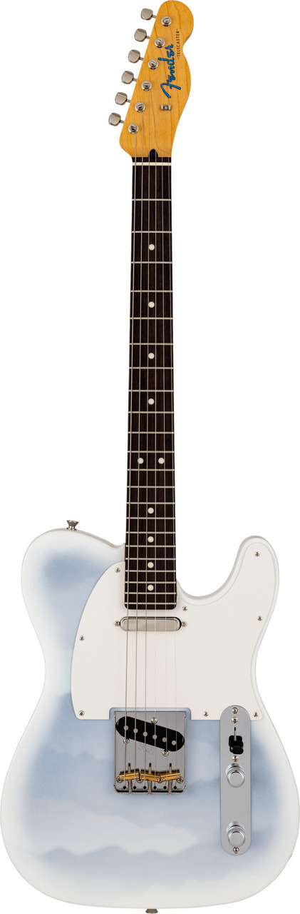 Fender 2026 MIJ HYBRID II TELECASTER MISTY SATIN Blue Mist