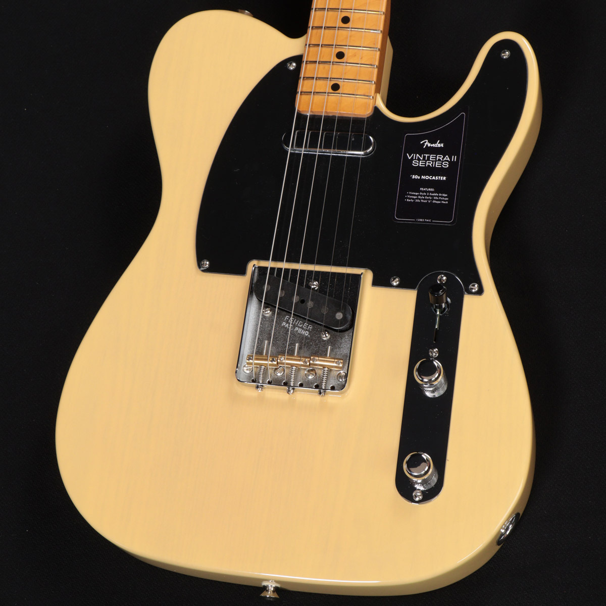Fender Vintera II 50s Nocaster Blackguard Blonde ≪S/N:MX25025979