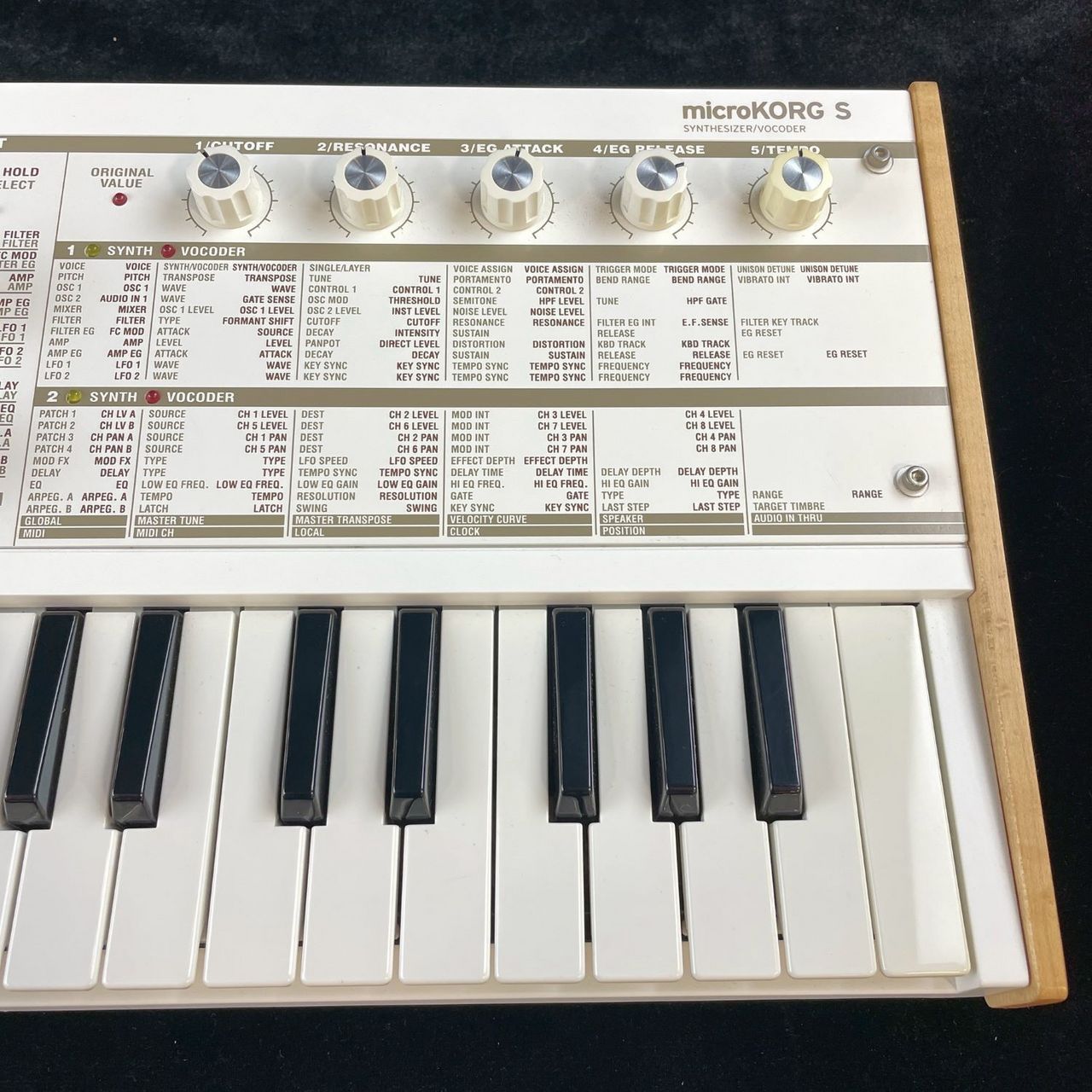 KORG アナログ モデリング シンセサイザー microKORG S 37鍵 20周年