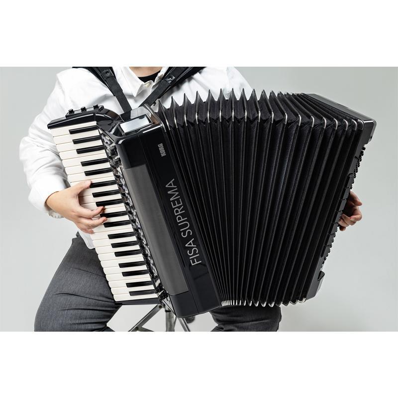 KORG FISA SUPREMA PIANO ピアノ式 電子アコーディオン (FSUP-P MBK
