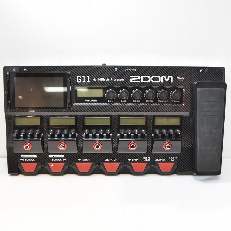 ZOOM G11 Multi-Effects Processor 【SN C49003033】 【心斎橋店