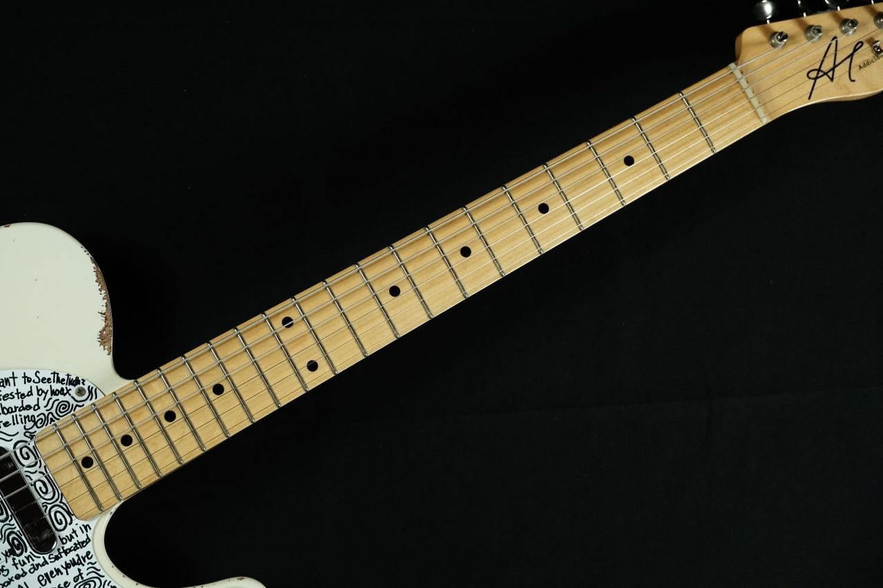 Addictone DURAN Signature Telecaster / Aged White 10本限定モデル
