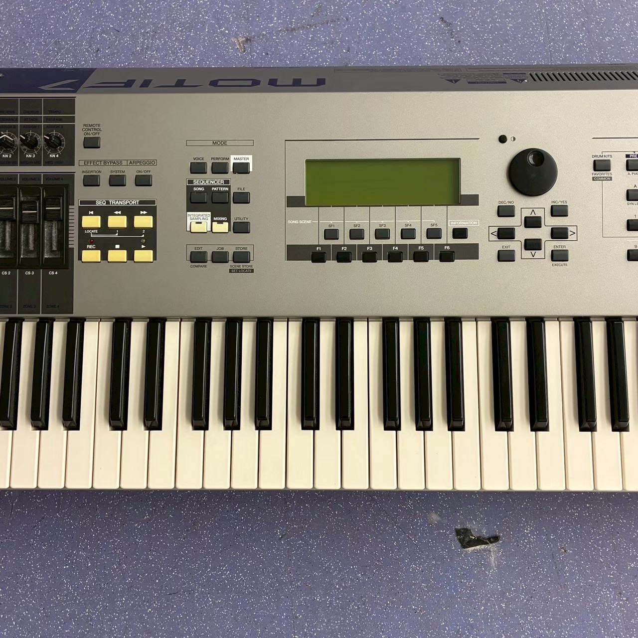 YAMAHA MOTIF7（中古）【楽器検索デジマート】
