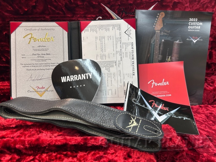 Fender Custom Shop MBS Dual P90 Stratocaster Heavy Relic -Black