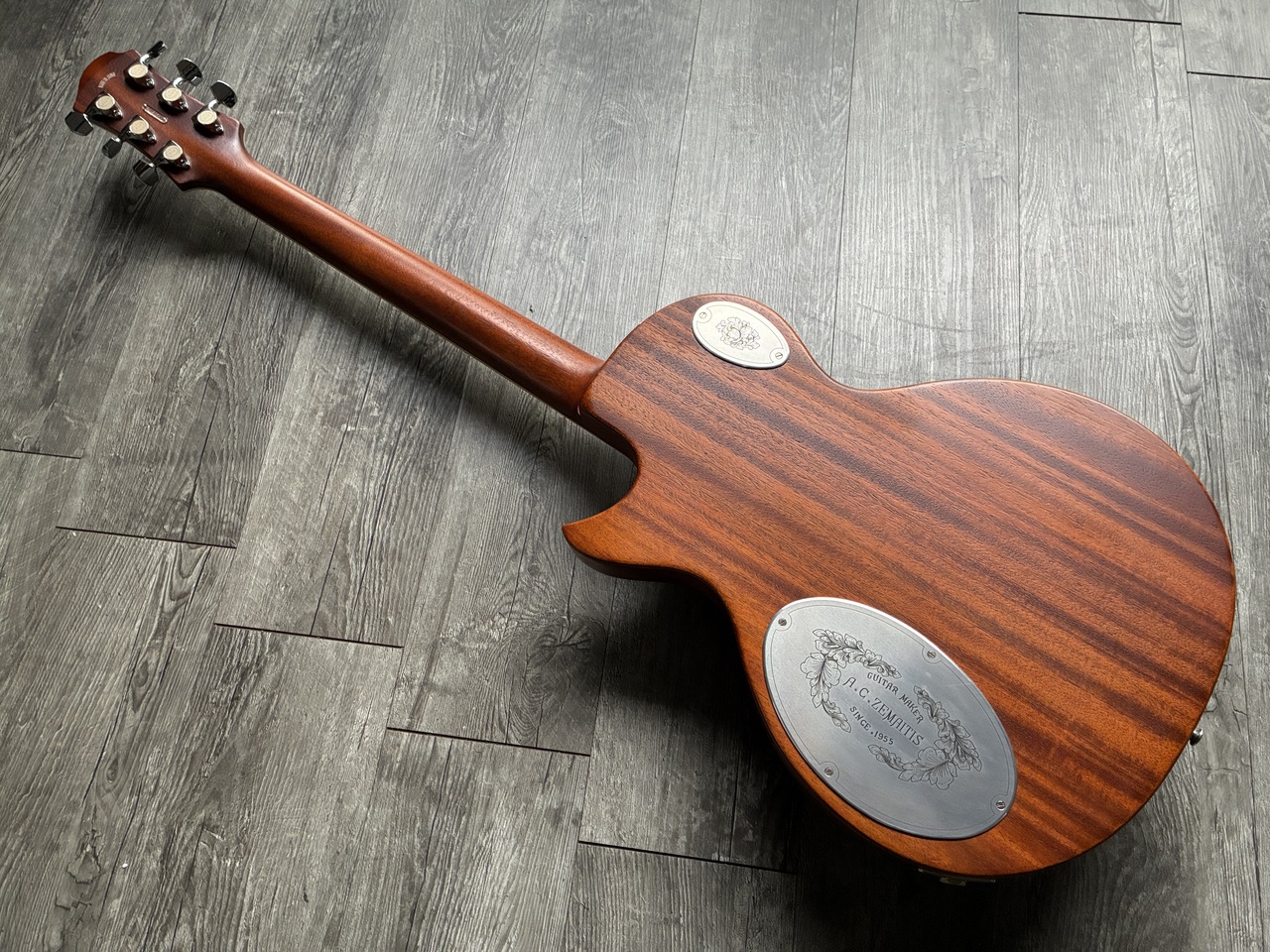 Zemaitis CS22SU Wood Leaf VP FLAME MAPLE ProtoType 2018 【紹介動画