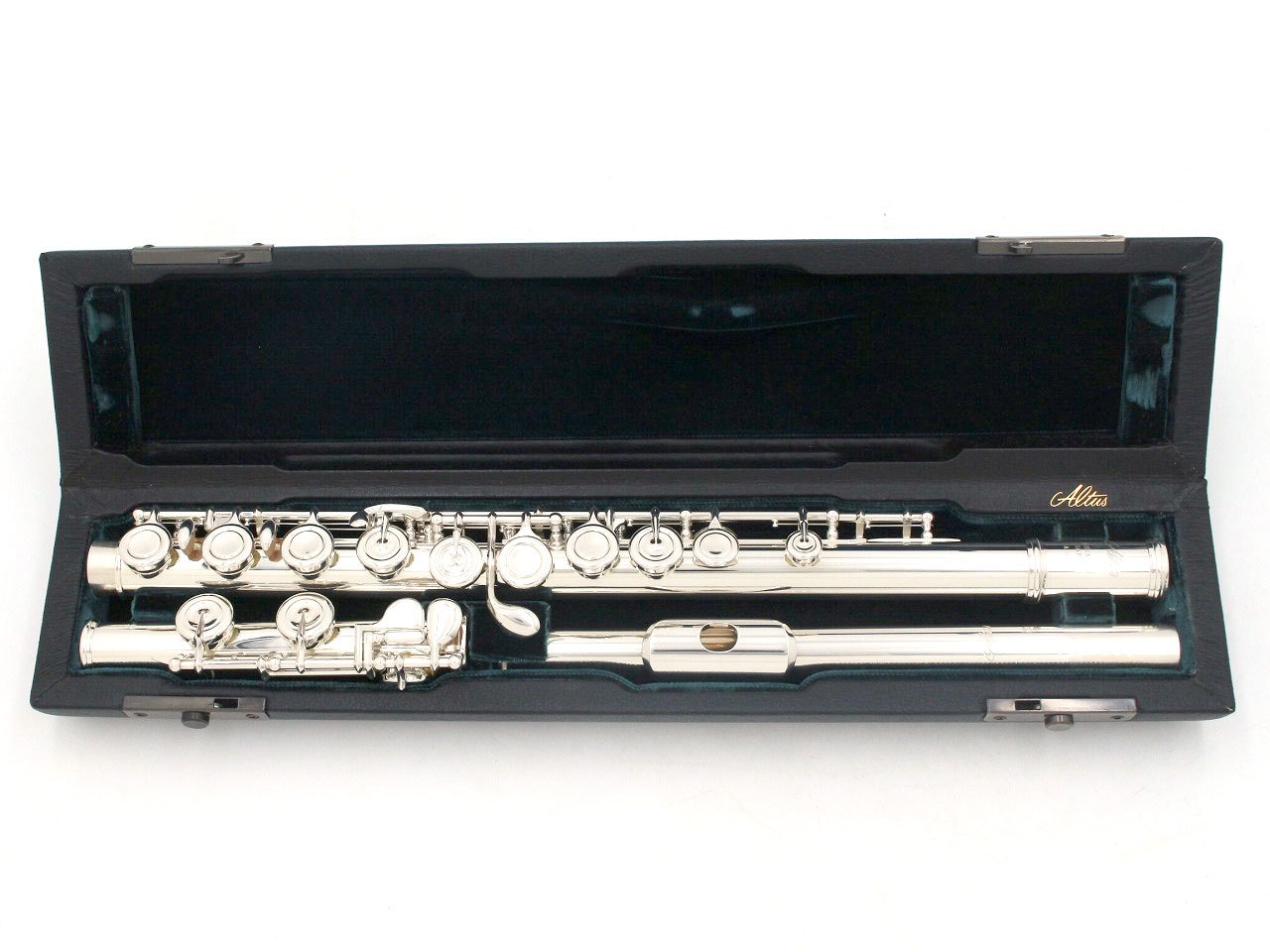 Altus フルート A1007 Open G＃ 選定品 管体銀製 全タンポ交換済み