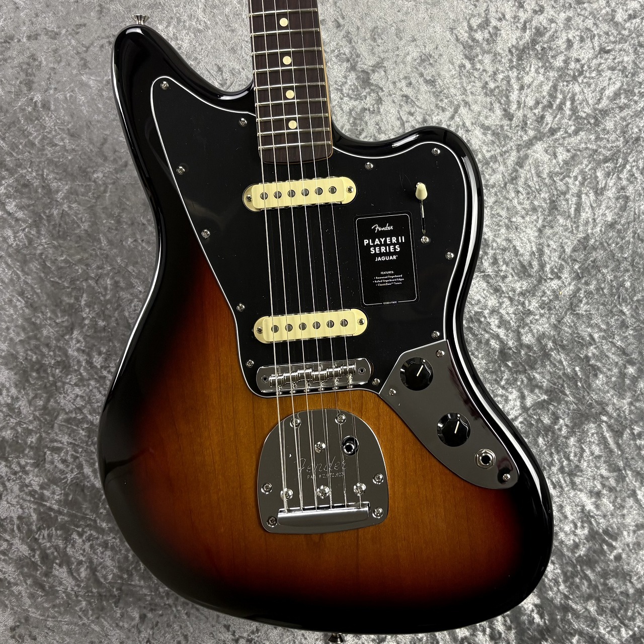 Fender Mexico Player Ⅱ Jaguar サンバースト 楽天市場】Fender Player II Jaguar 3-Color Sunburst/Rosewood 新品