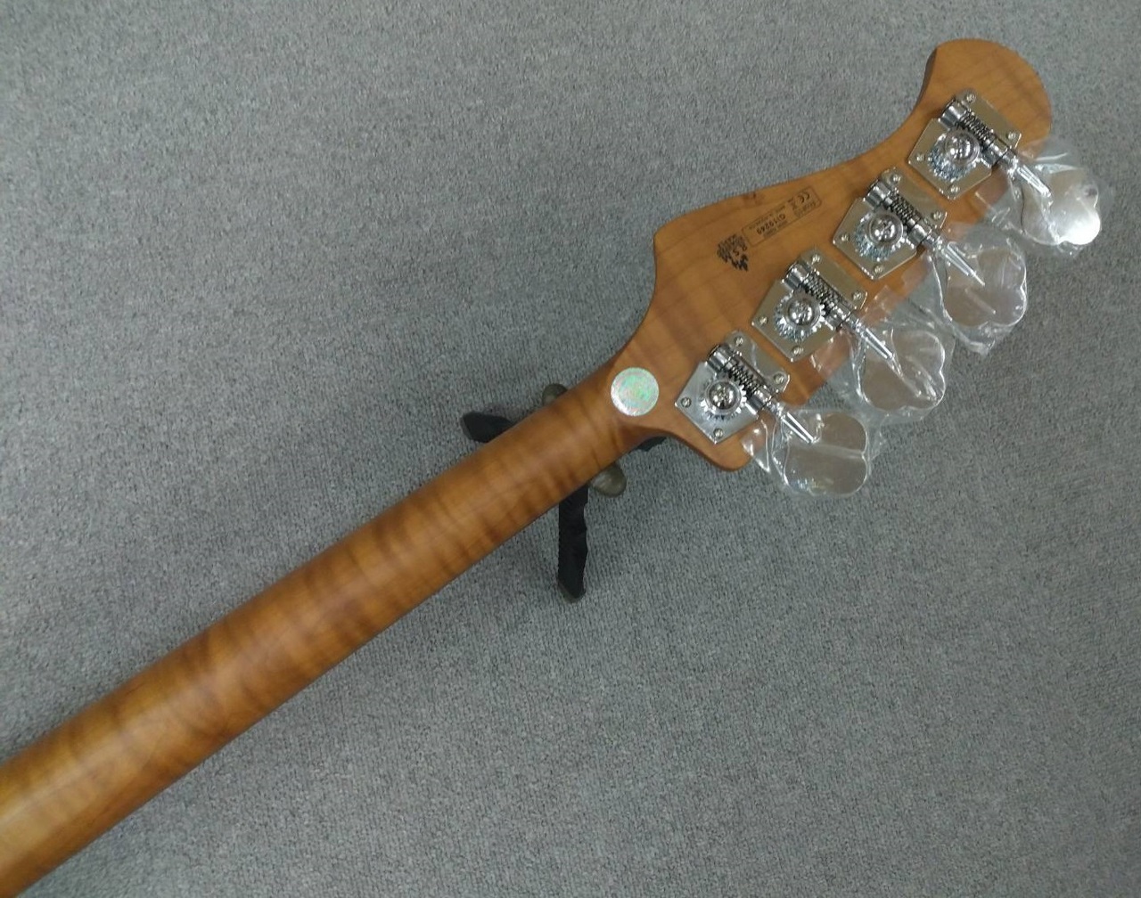 レア Bacchus シースルー SH musicman lakland風PU レア Bacchus シースルー SH musicman lakland風PU