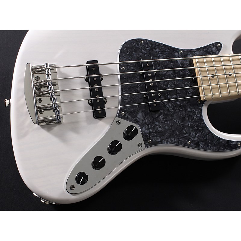 Kikuchi Guitars Hermes Series MV5 (Trans White)【旧定価品最終入荷 