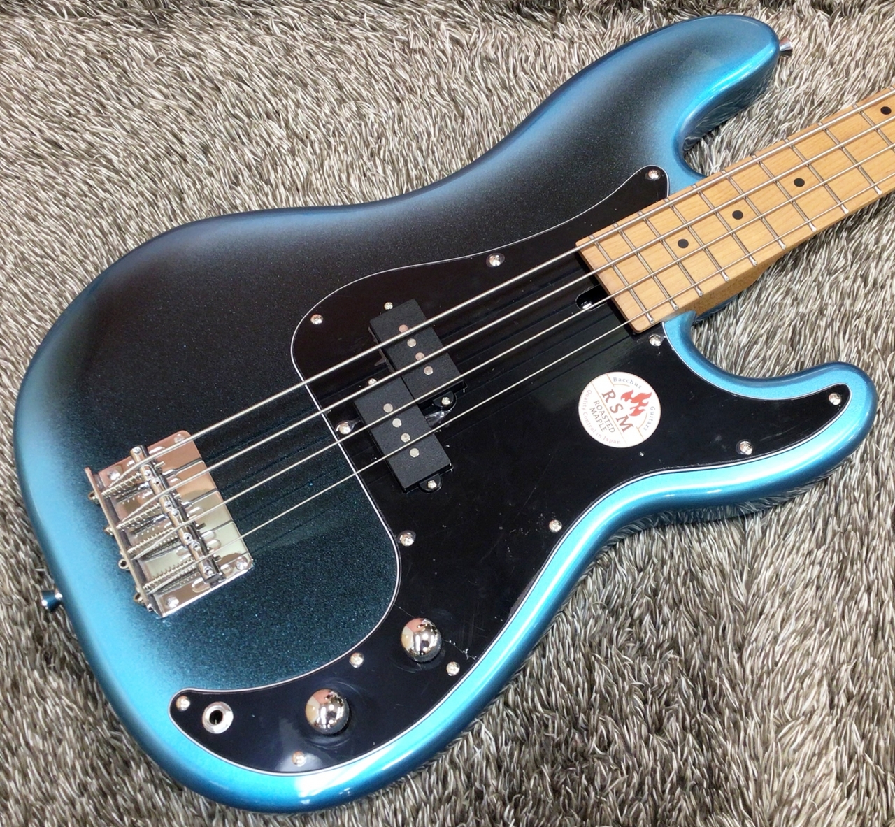 【超美品】Bacchus BPB-1DX RSM/M プレシジョン 5月購入 Bacchus BPB-1DX RSM/M Candy Apple Red 【4.18kg】 15回払い