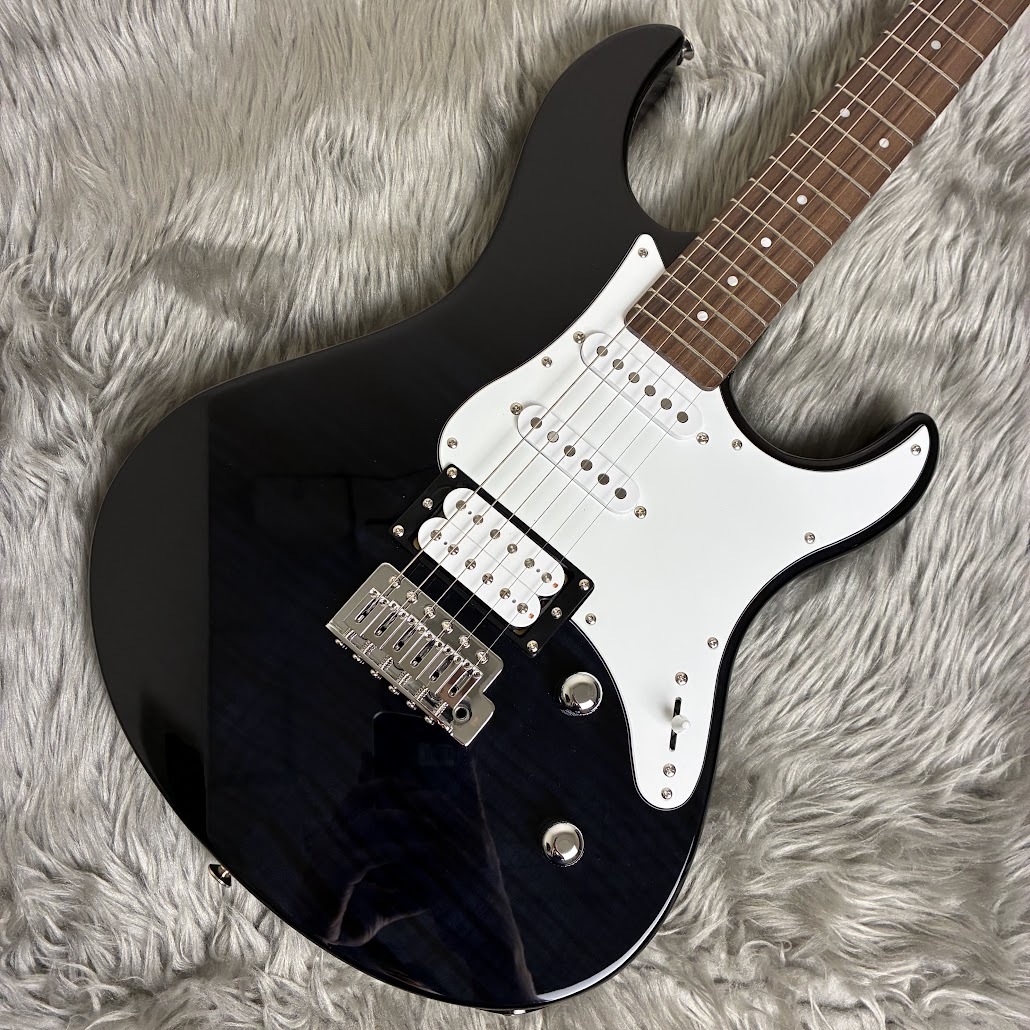 YAMAHA PACIFICA212VFM TBL トランスルーセントブラックパシフィカ