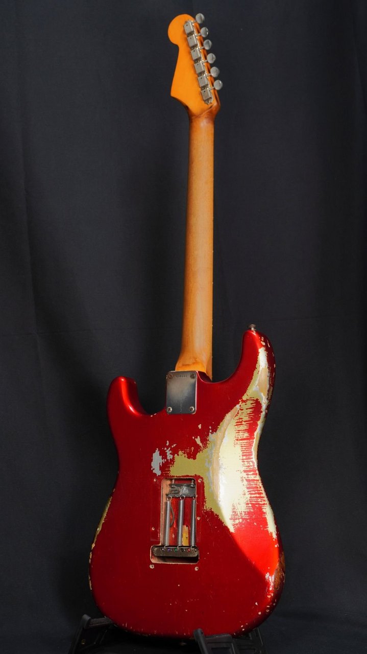 メンテ済☆TOKAI ストラト キャンディアップルレッド ジャパンビンテージ Tokai AST-101 Old Candy Apple Red アルダーボディ メイプル指