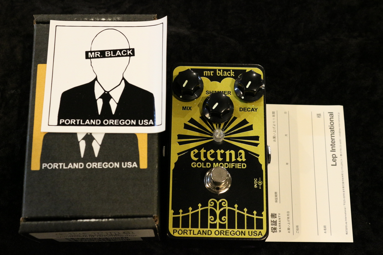 MR. BLACK Eterna Gold Modified【送料無料】【シマー・リバーブ