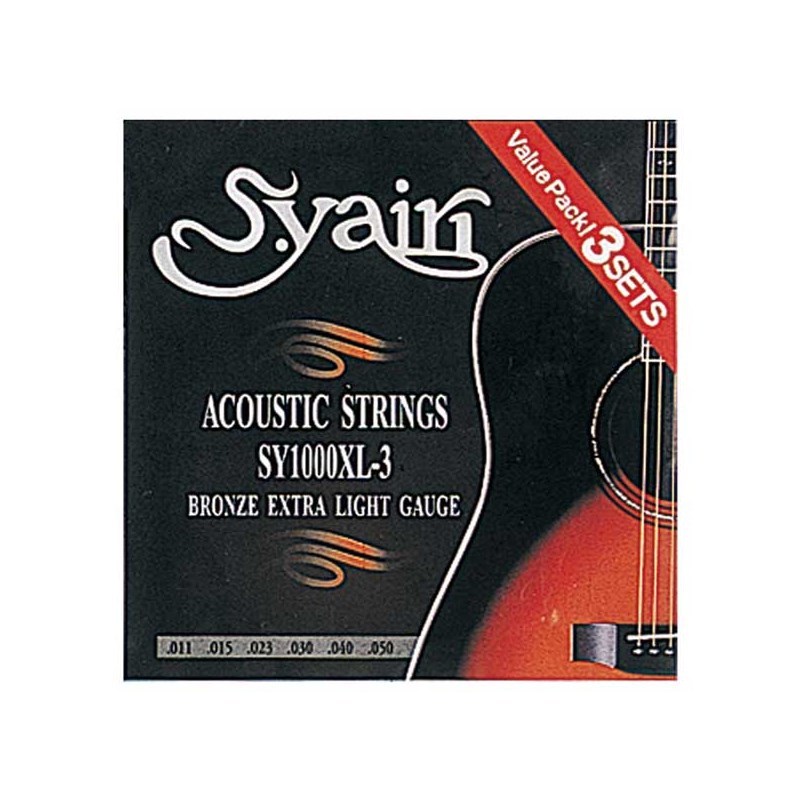 S.Yairi ACOUSTIC STRINGS SY1000XL-3 ［11-50/EXTRA LIGHT］（新品