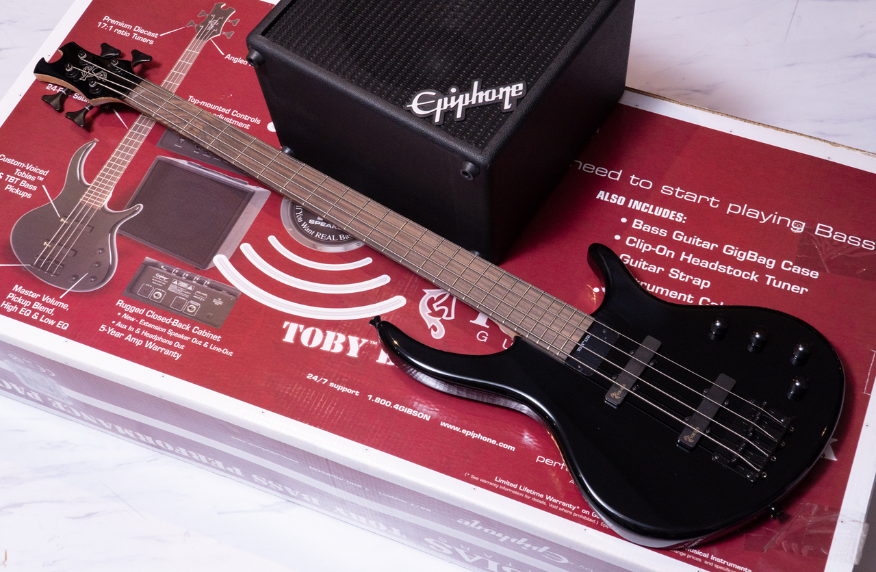 Epiphone TOBY BASS PERFORMANCE PACK 3.175㎏ #1311322279【GIB