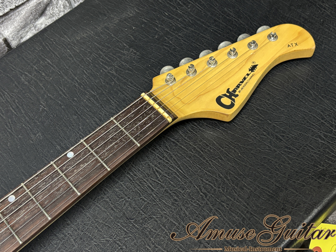 Charvel ATX # Trans Violet 1993~1996年製【Optional figured Maple