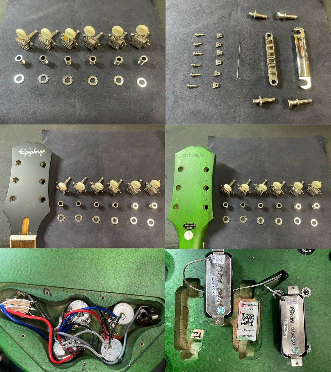 Epiphone SG Classic Worn P90 Worn Inverness Green / 2021年製