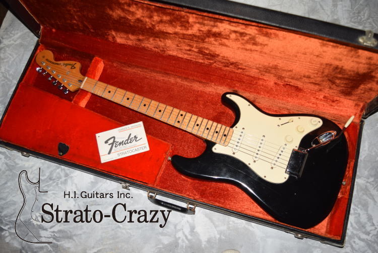 Fender Early '73 Stratocaster Black /1Strings Tree Maple neck