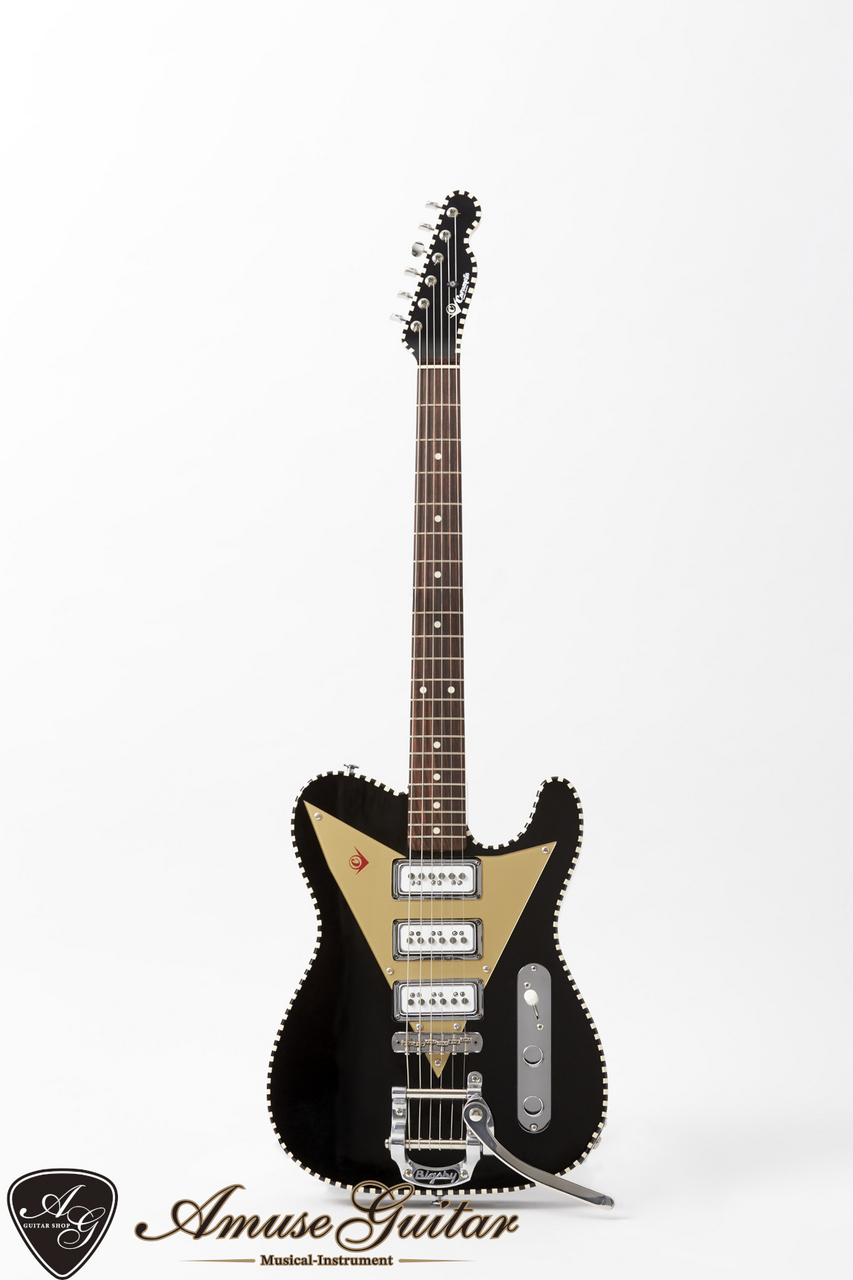 Caramel's Guitar Kitchen V1 # BLACK【TV Jones T-Armond×3 / Bigsby B5】  Unimaginable ROCK Sound From The POP Look（新品）【楽器検索デジマート】