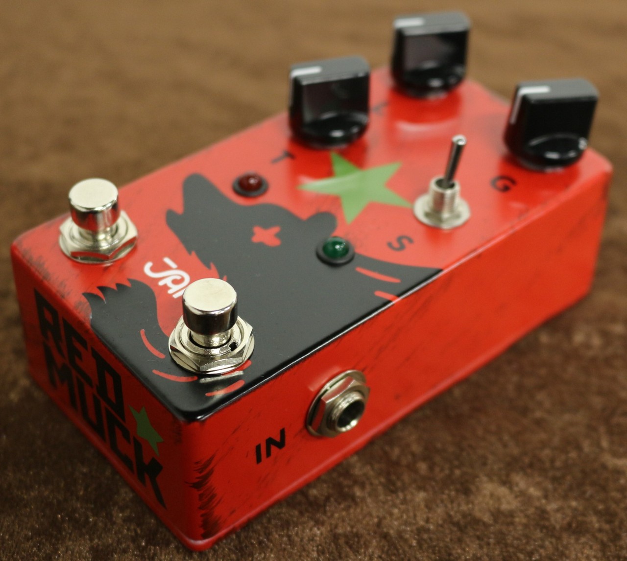 JAM pedals Red Muck mk.2【マフ・インスパイア系ファズ