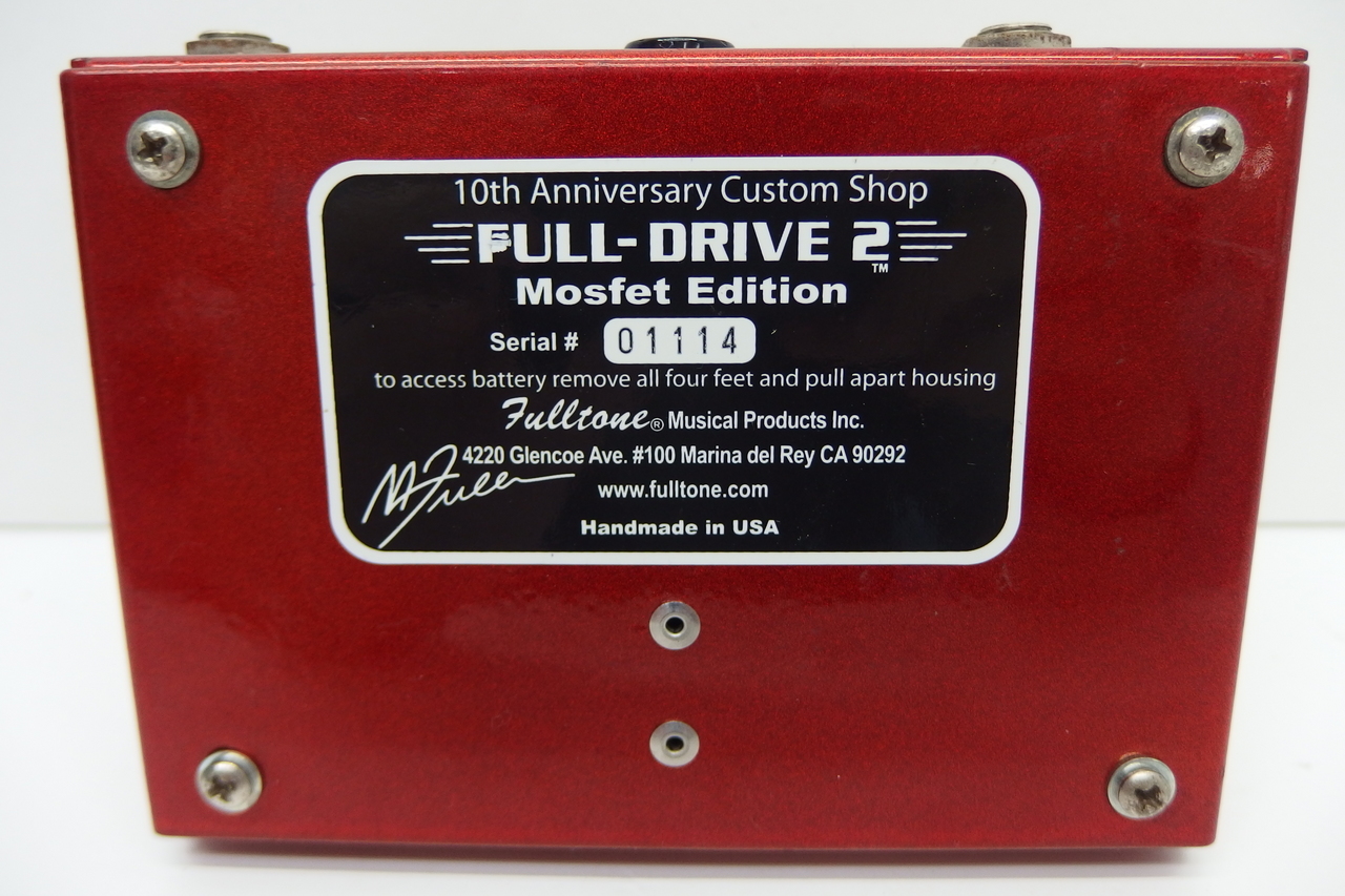Fulltone Fulldrive 2 MOSFET 10th Anniversary【泡瀬店】（中古/送料 ...