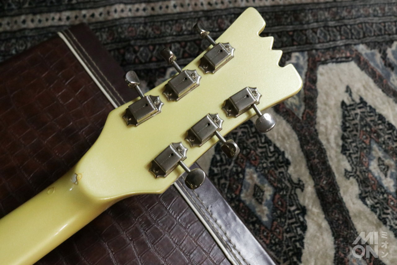 Mosrite Super Custom '63 The Ventures Model Pearl White (黒雲