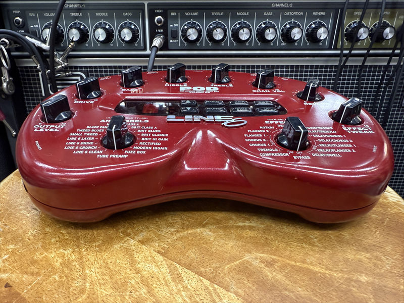 LINE6 アンプシミュレーター POD Version2 ライン6 Ver.2 Line6 (ライン6) アンプシミュレーター POD 2.0 国内正規品