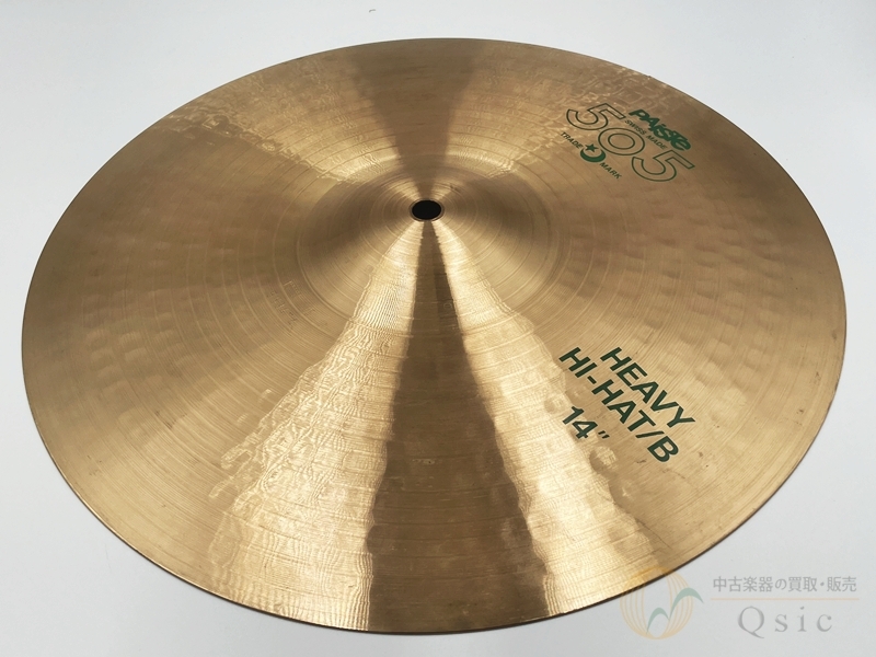 PAiSTe 505 TOP HEAVY HI-HAT/B 14インチ [VLR21]【箕面店在庫】（中古