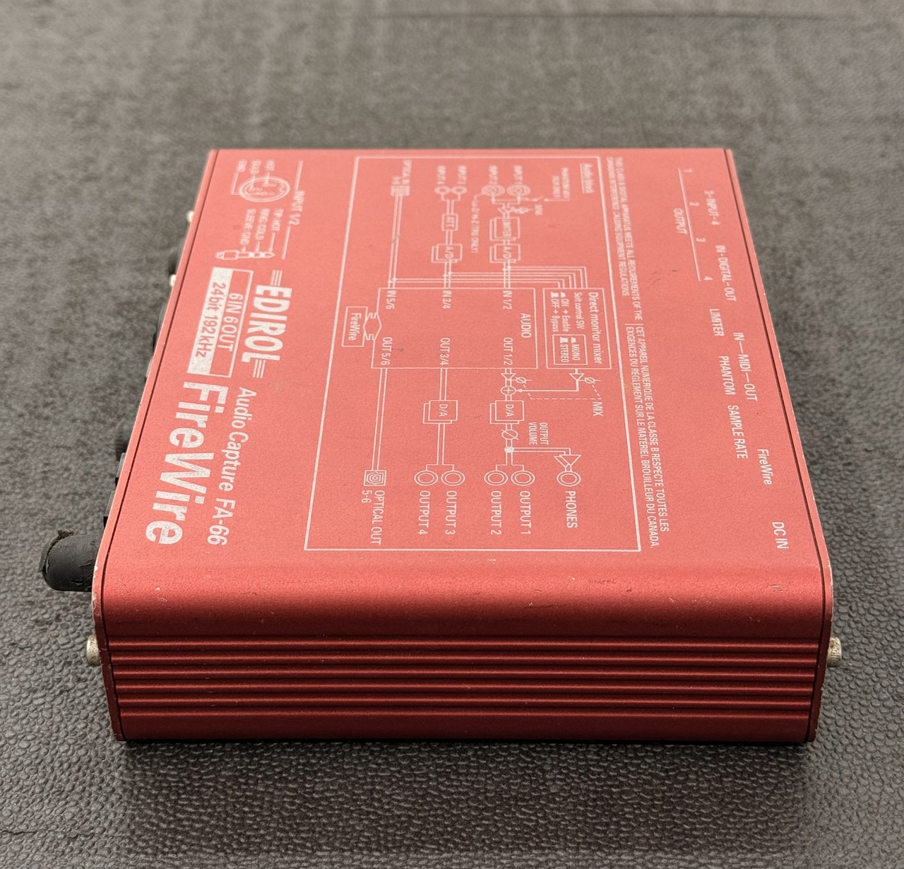 Roland FA-66 FireWire AUDIO CAPTURE（中古）【楽器検索