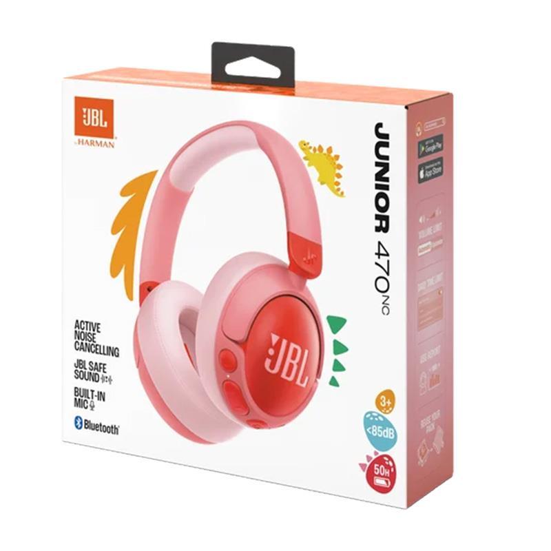 JBL Junior 470NC Pink (ピンク)(ジェービーエル)(子供向けヘッドホン
