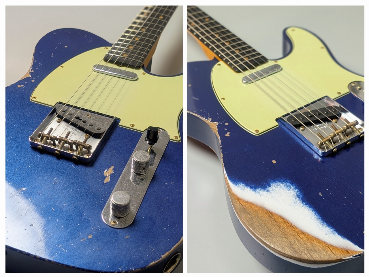 Fender Custom Shop 1961 Telecaster Heavy Relic - Baltic Blue