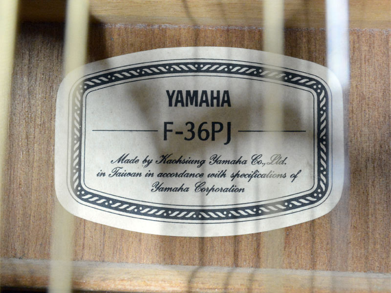 YAMAHA F-36PJ（中古）【楽器検索デジマート】