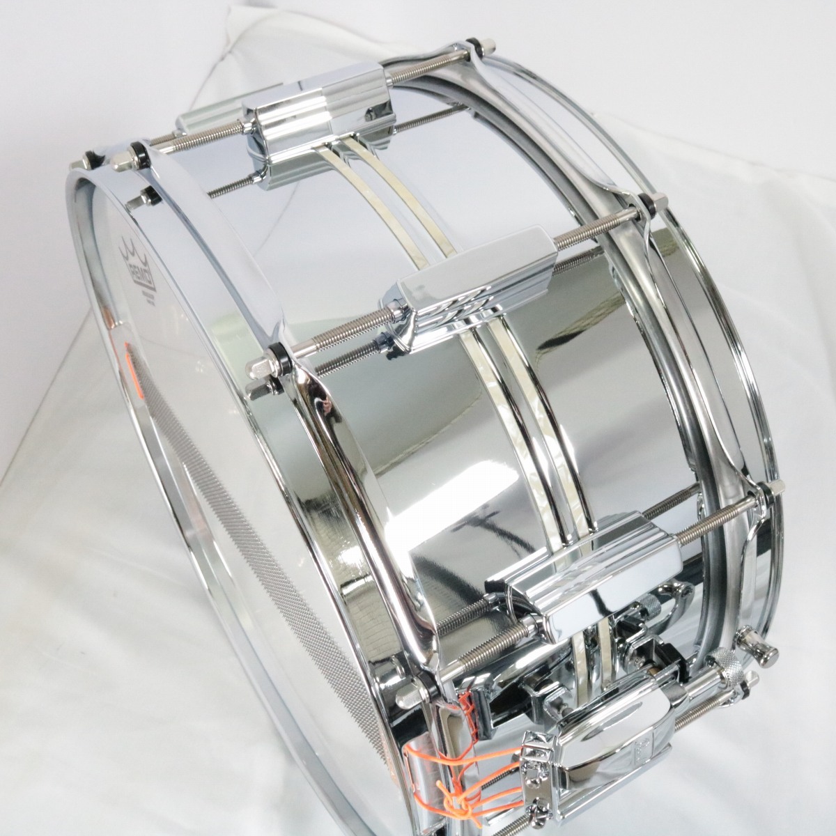 Pearl Duoluxe DUX1465BR 14x6.5 Chrome Over Brass Snare Drum ソフト 