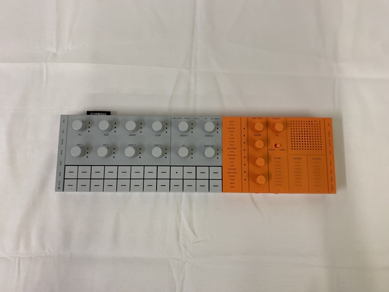 SEQTRAK 未使用 YAMAHA SEQTRAK ORANGE ◇展示品入替特価!【ローン分割手数料0