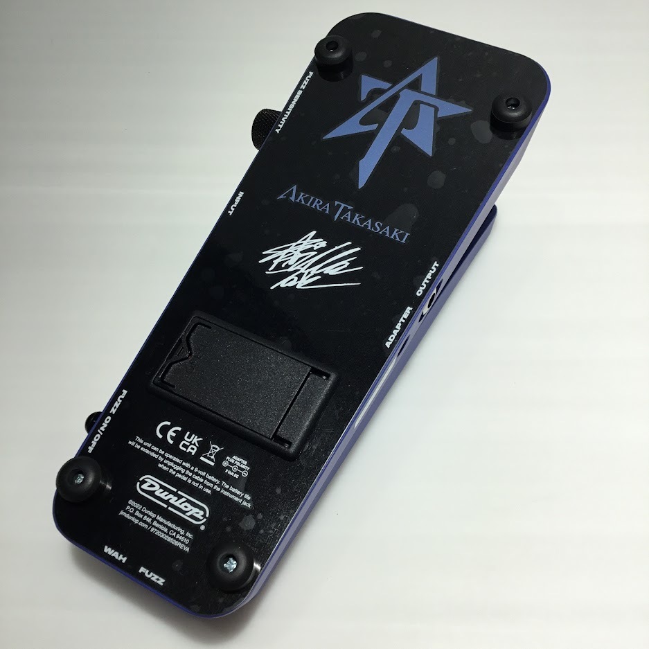 新品 未使用 JIM DUNLOP AT95M Akira Takasaki Signature Wah 高崎晃 