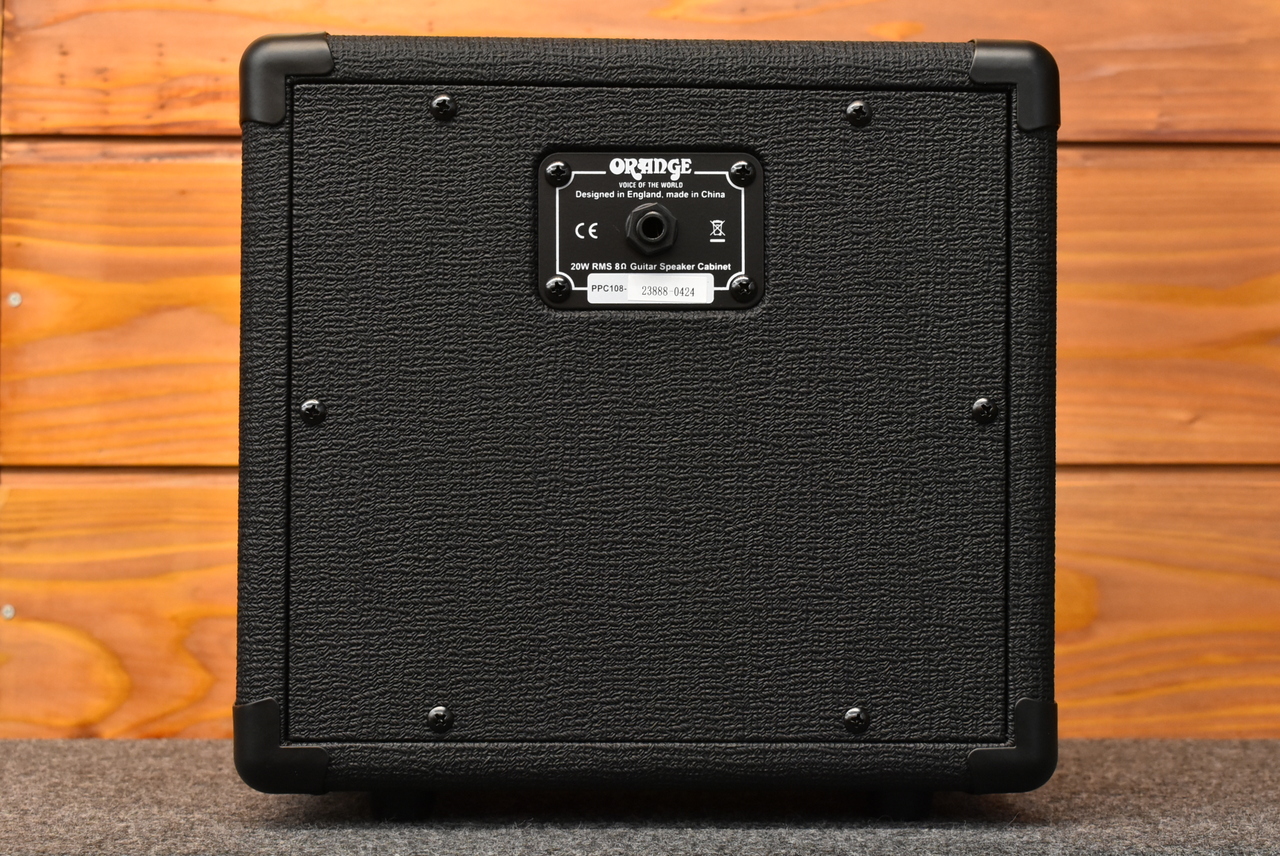 ORANGE PPC108 Black Cabinet【1×8キャビ】（新品）【楽器検索デジマート】
