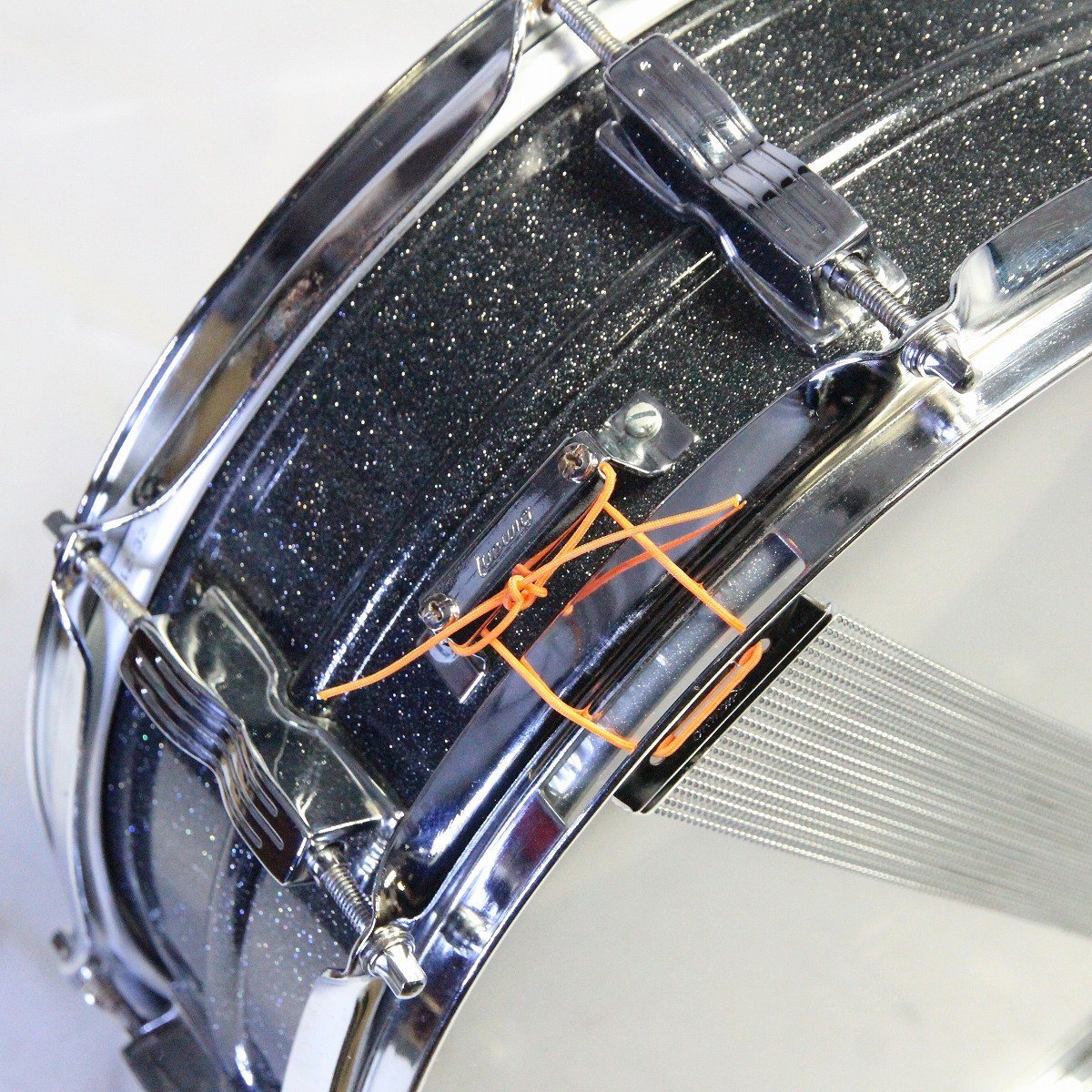 Ludwig LM404 Acrolite 14x5 Black Galaxy アクロライト スネア Ludwig LM404 Acrolite 14x5 Black Galaxy アクロライト スネア