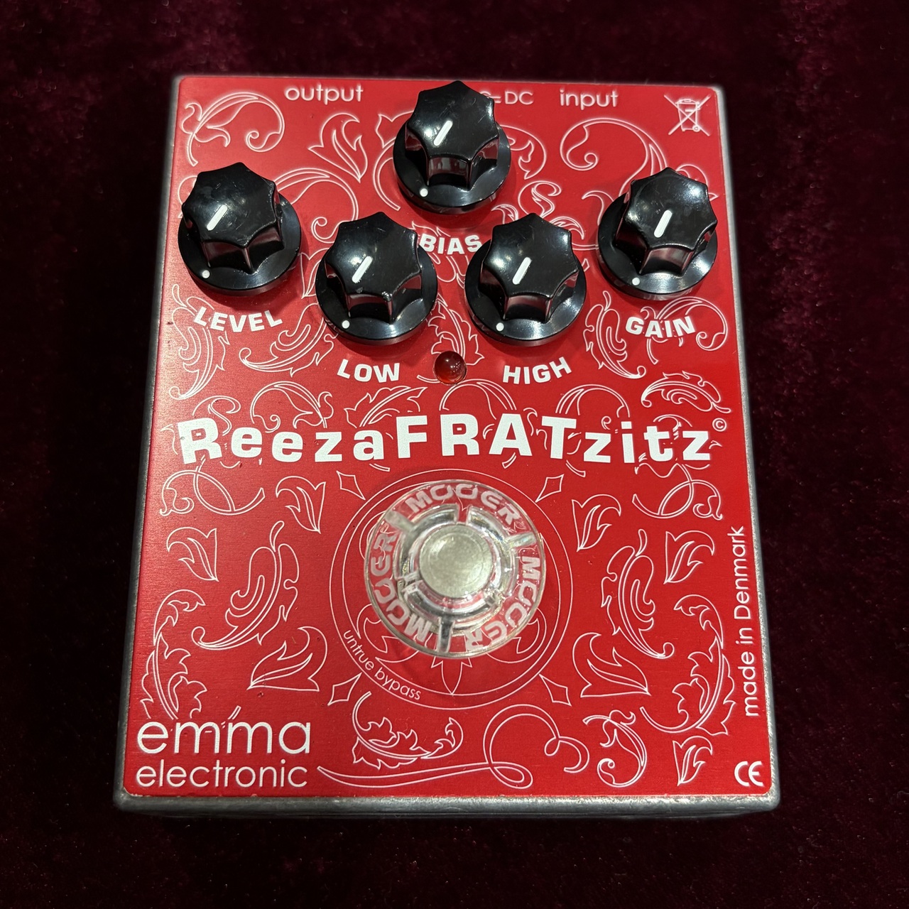EMMA ReezaFRATzitz2 エマ リーザ ディストーションペダル emma electronic ReezaFRATzitz ディストーション エフェクター EMMA