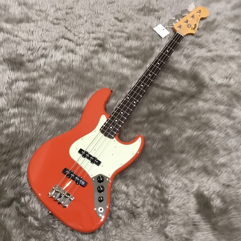 Fender Japan Jazz Bass JB62 Fiesta Red美品 Fender Japan Jazz Bass JB62 Fiesta Red美品 Fender Japan JB62-75US