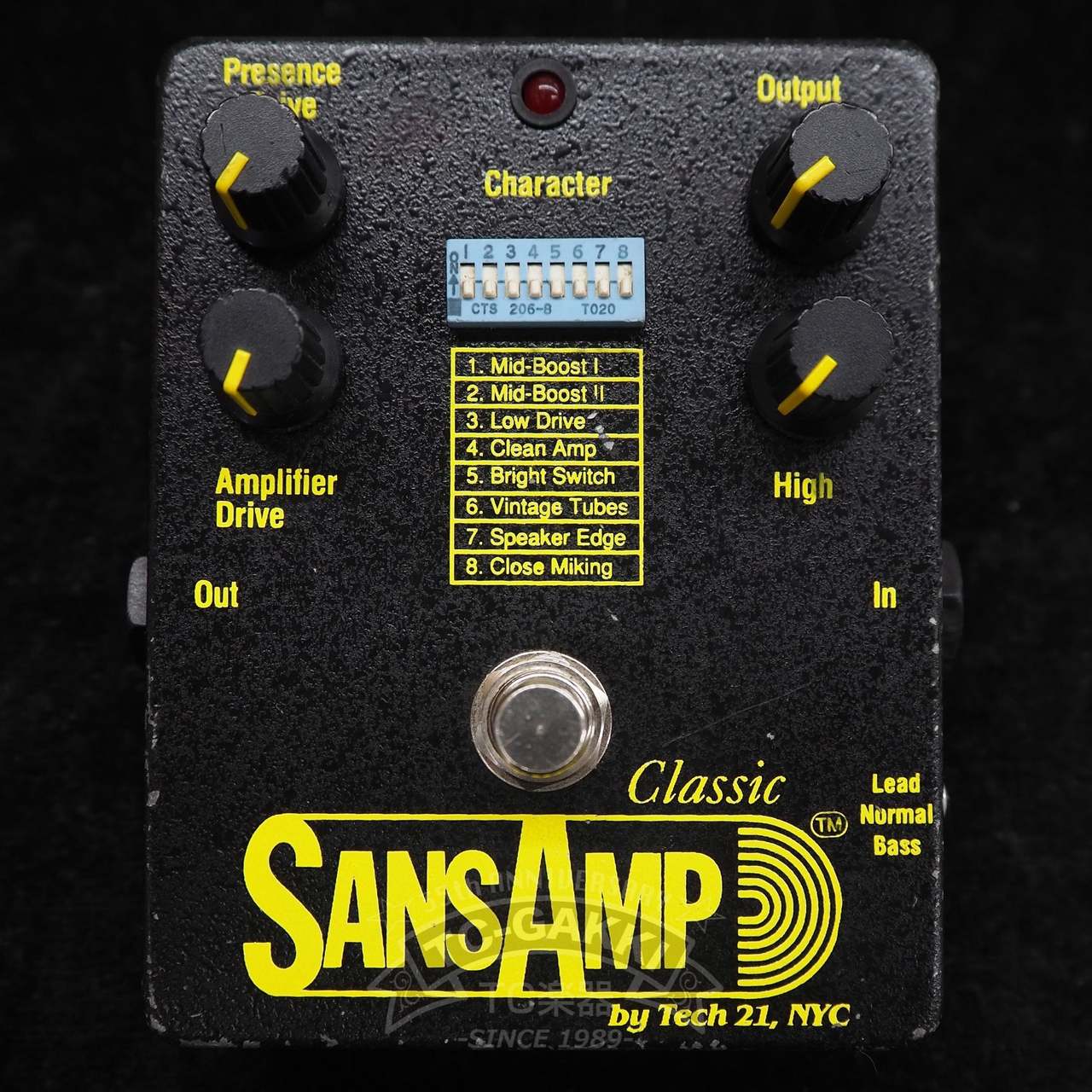 Tech21 SANSAMP CLASSIC (中古)おまけ付き Yahoo!オークション -「tech21 sansamp classic」の落札相場