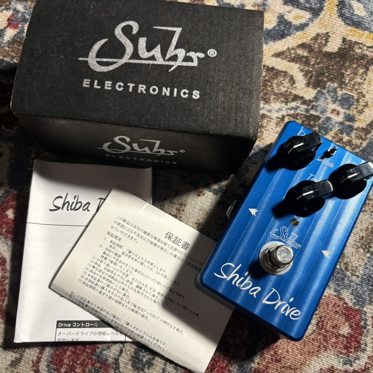 Suhr Shiba Drive エフェクター オーバードライブ【旧モデル】（B級