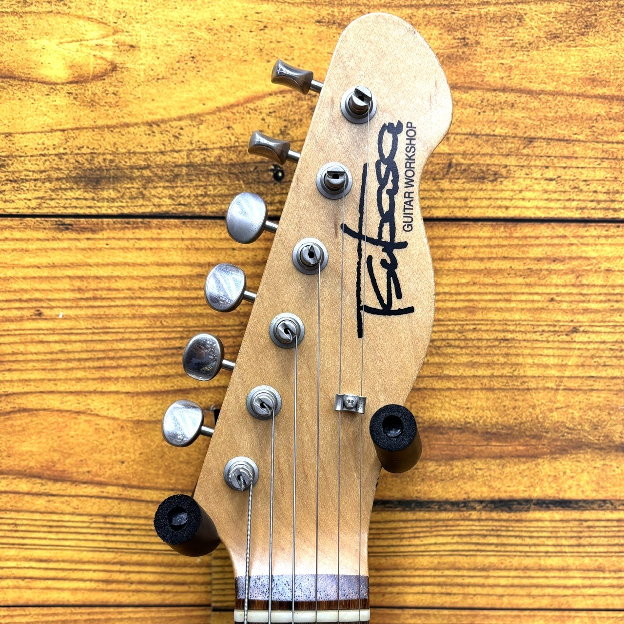 ギター Tsukuba Guitar Workshop Sujie Tsubasa Guitar Workshop SUJIE White Blonde ≒3.23kg 【美品中古