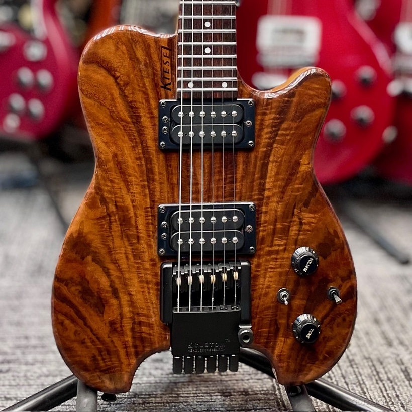 Kiesel HH2X Allan Holdsworth Signature 'Mod.' -Natural/Walnut Top