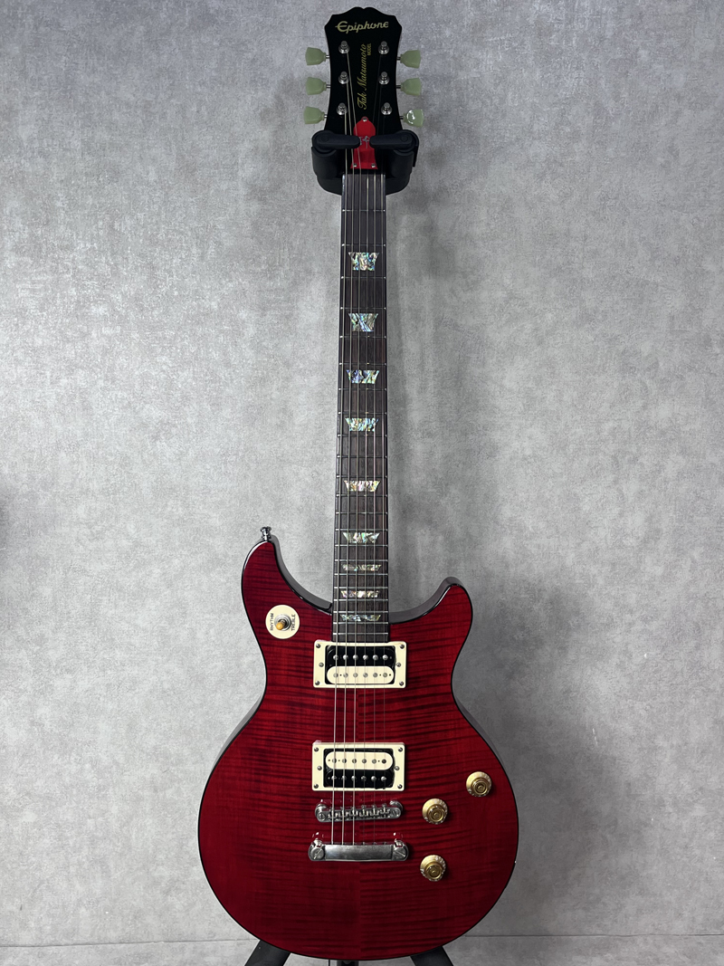 Epiphone LTD Tak Matsumoto DC Standard Plus Top Cherry Red【加古川