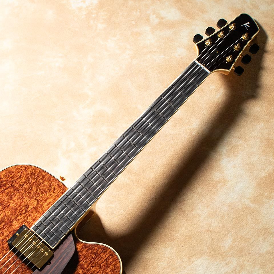 フルアコギター エレキギター】「良き汚れた音」KING SNAKE 薄胴の16インチサイズ