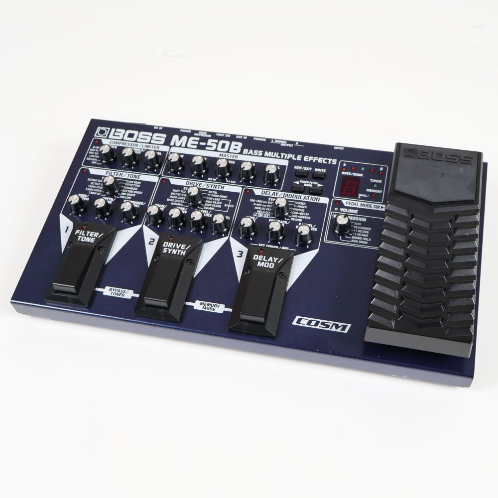 BOSS 【中古】 ベース用マルチエフェクター BOSS ME-50B ボス