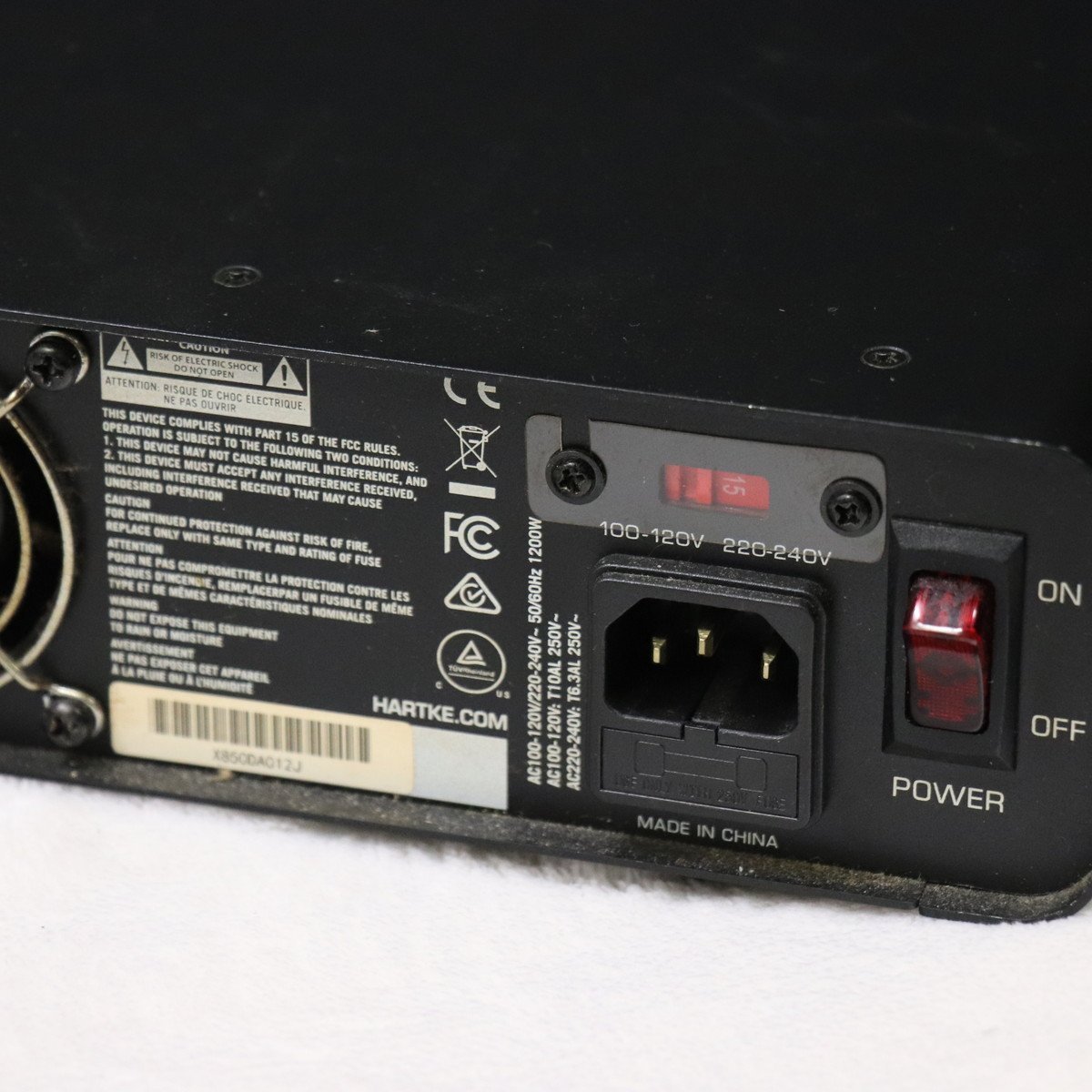 【新古品】HARTKE LX8500 HARTKE ( ハートキー ) LX8500 ベースアンプヘッド 送料無料