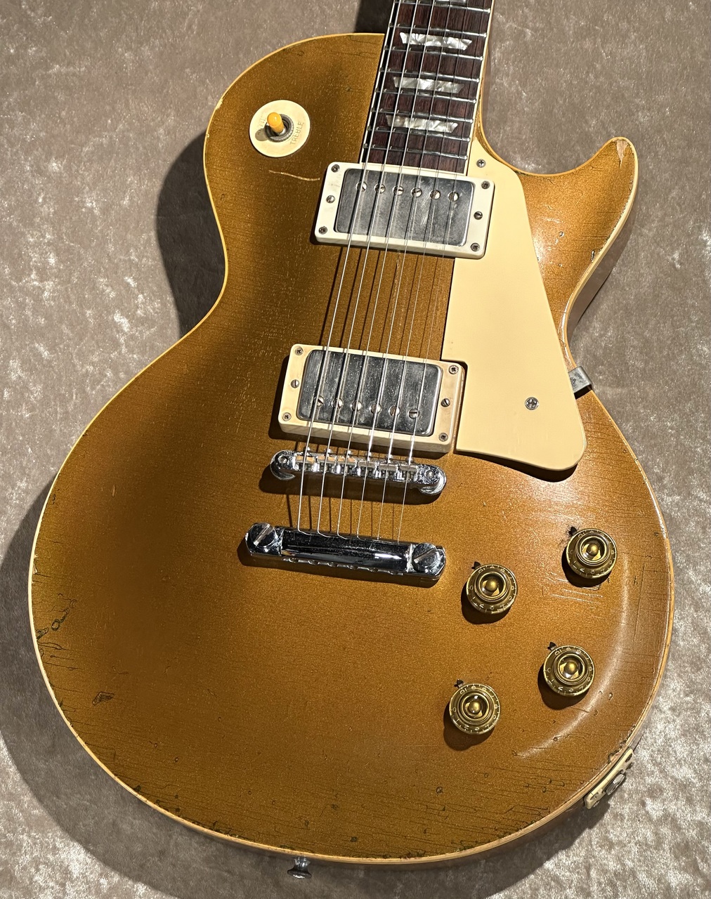 Gibson 1968 Les Paul Standard Gold Top Conversion【4.39kg 