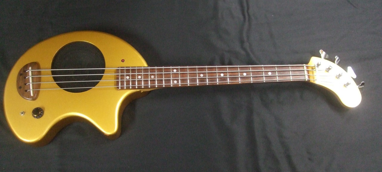 中古品 Fernandes PIE-ZO BLK アンプ内蔵ベース - Sunshine