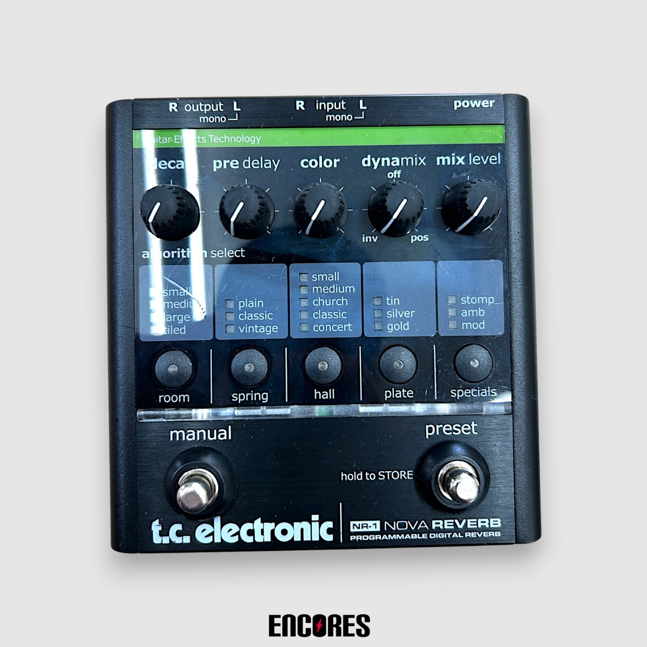 本体のみ tc electronic Nova Reverb リバーブ tc electronic NR-1 NOVA Reverb リバーブ（中古）【楽器検索